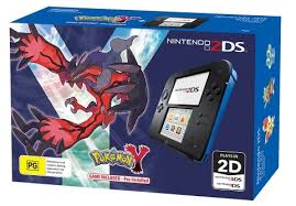 Plasmabeam 10 months ago #1. Nintendo 2ds Black Blue Pokemon Y Bundle 3ds Buy Now At Mighty Ape Australia