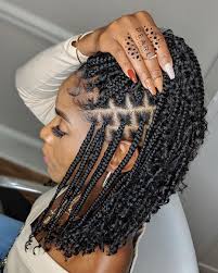 These twist braids are not too long and neither are they too short which makes them weather friendly. The Complete Guide To Box Braid Sizes Un Ruly Box Braids Hairstyles For Black Women African Braids Hairstyles Braids For Black Hair