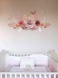 Decorative wall flowers for nursery. Nursery Wall Art Nursery Wall Paper Decor Paper Flower Wall Art Paper Flowers Nursery Decor Paper Flower Wall Flower Nursery Paper Flower Wall Art