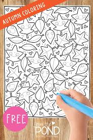 Fun interactive printable autumn coloring pages for kids to color online. Fall Coloring Page Fall Kindergarten Fall Coloring Page Kindergarten Themes