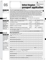 Can I Print A Uk Passport Application Form Fill Out And Sign Printable Pdf Template Signnow