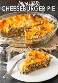Impossible Cheeseburger Pie Recipe Recipes Beef Casserole Recipes Beef Recipes For Dinner