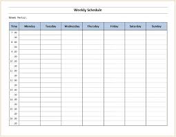 Weekly Schedule Monday Sunday In 2020 Calendar Template Weekly Calendar Template Marketing Calendar Template