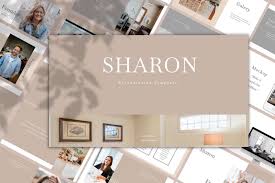 Download Sharon Powerpoint Template In Presentation Templates On Yellow Images Creative Store Yellowimages Mockups
