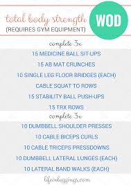 total body strength gym circuit
