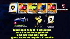 Asphalt 9 Legends Spend 550 Tokens On Lamborghini Ultimate Experience Lamborghini Lykan Hypersport Asphalt