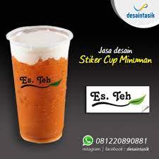 Mencari desain logo atau identitas merek? Desain Logo Cup Minuman Sedang
