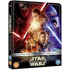 Star Wars Episode Vii The Force Awakens 4k 2d Blu Ray Steelbook Zavvi Exclusive Uk Hi Def Ninja Pop Culture Movie Collectible Community