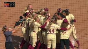 FSU celebrates its 20th ACC Tournament softball victory