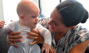 Harry and meghan are said to have quickly ruled out using the private lindo wing at st mary's hospital in paddington, like william and kate (pictured with prince louis on april 23 last year). Meghan Markle S Son Archie Update Archie Is A Strong Baby Already Trying To Speak Royal News Express Co Uk