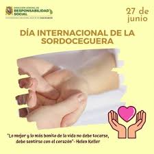 .el 27 de junio, las principales entidades del ámbito de la sordoceguera: Dgrs San Marcos