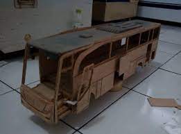Cara membuat miniatur bus dari triplek kardus dan akrilik semua. Create A Miniature Bus From Triplek Used Steemkr