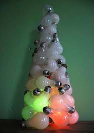 Recycled Light Bulb Xmas Tree Light Bulb Crafts Recycled Christmas Tree Recycled Light Bulbs