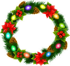 Download transparent garland png for free on pngkey.com. Christmas Wreath Png