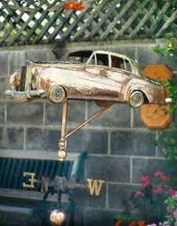 Rolls Royce Car Weather Vane By West Coast Weather Vanes This Handcrafted And Custom Built Rolls Royce Car Can Be Made U Weather Vanes Weathervanes Wind Vane