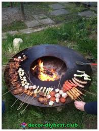 Garten Garten Barbecue Design Diy Barbecue Fire Pit Grill