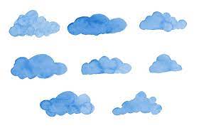 10 Blue Clouds Png