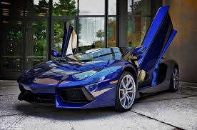 Royal Blue Lamborghini Aventador Roadster Just When I Thought This Car Couldn T Get Anymore Evil And Blue Lamborghini Lamborghini Lamborghini Aventador Lp700 4