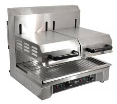 Kitchen equipment stainless steel commercial salamander grill electric salamander manufacturer. Stainless Steel Double Adjustable Salamander Omcan