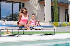 Serena williams' husband alexis ohanian has accused madrid open owner ion tiriac of being 'racist and sexist' after telling the american legend to retire. Serena Williams Daughter And Doll Qai Qai Have Some Pool Time Fun