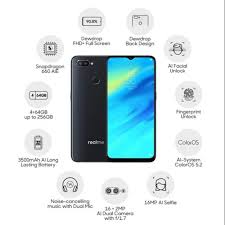 It is the phone with a 6.3 fullhd+ display with a waterdrop notch. Realme 2 Pro Malaysia