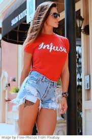 Great for mowing the grass or lifting weights. Cut Jean Shorts 7 Easy Ideas To Make Cut Off Denims Different From The Ordinary Sew Guide