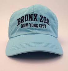 Bronx Zoo New York City Light Blue Cap Hat Collectable Nyc Caps Hats Bronx Zoo Hats