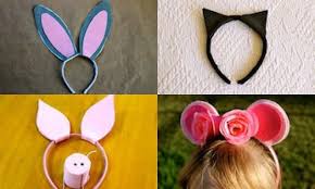How To Make Animal Ears Headbands Video Pig Costumes Piglet Ears Craft Activities For Kids