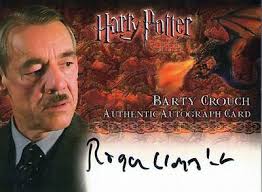 Roger Lloyd-Pack Autograph Harry Potter Doctor Who Autograph Feuerkelch