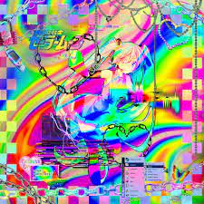 Hatsune Miku Glitchcore Edit Cool Optical Illusions Hatsune Miku Glitchcore Miku