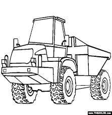 Show your kids a fun way to learn the abcs with alphabet printables they can color. Trucks Online Coloring Pages