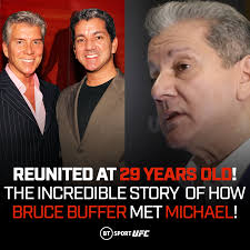 Bruce Buffer tells story of how he found out Michael was his brother