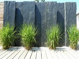 Resultat De Recherche D Images Pour Piquet En Ardoise Bois Jardin Terrasse Jardin Cloture Jardin Amenagement Jardin