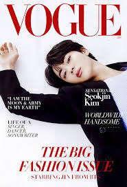 The vogue challenge on twitter encouraged many users to make their photo edit as the cover star of vogue magazine. Bts Vogue Japan Jin Bts Playlist Bts Jin Bts