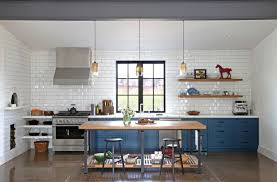 a modern farmhouse kitchen, california