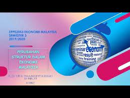 Perubahan dalam struktur penduduk dan ketenagakerjaan dalam pembangunan disebut proses demografi. Eppe2053 Ekonomi Malaysia 2019 2020 Perubahan Struktur Dalam Ekonomi Malaysia Youtube