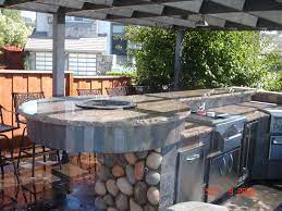 Side bar counter also includes 2 under counter lights and a solid foot rest. Outertainment Bringing The Inside Out Outdoor Kitchen Island Outdoor Kitchen Bars Build Outdoor Kitchen