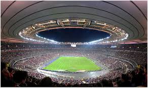 Et du hall 4 avec air france. The Stade De France Located In Paris Is The Largest Stadium In The Country With Its 80 000 Seats Mainly Us Stadium Architecture Soccer World Football Stadiums