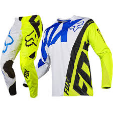 Fox Racing 2017 Kids Mx New 360 Creo White Flo Yellow Youth