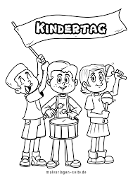 Hast du schon unsere online. Malvorlage Kindertag Kinder Kostenlose Ausmalbilder