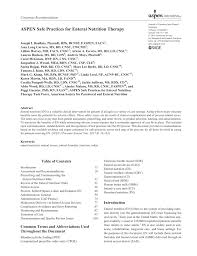 But it's quite difficult to install them. Pdf Aspen Safe Practices For Enteral Nutrition Therapy
