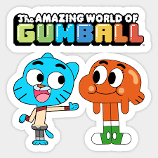 1 synopsis 2 trivia 3 sources 4 gallery the video starts with richard telling the kids that momom will be home any minute, and asks if they have all wrapped their. Gumball And Darwin Gumball And Darwin Aufkleber Teepublic De