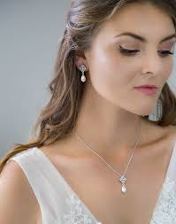 Elegant Collier Parure Bijoux Mariage Perle Perola Collier De Perles  Atelier Lilac