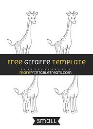 Eps, ai and other watercolor giraffe, giraffe illustration, cartoon giraffe file format are available to choose from. Giraffe Template Small