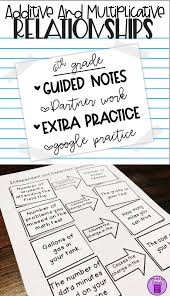 Need A Way To Conquer Additive And Multiplicative Relationships Look No Further Than This Complete Unit That Addresses Teks Math Resources Teks Math Freebie