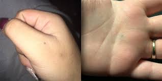 You can use a pencil to create a simplistic Pencil Stabbing Tattoo Marks Go Viral On Twitter