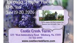 Lavender Thyme Faire
