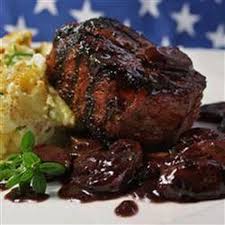 Filet Mignon With Mushroom Cabernet Gravy Recipe Yummly Recipe Filet Mignon Recipes Beef Filet Recipes