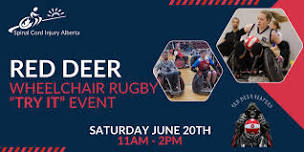 Red Deer Wheelchair Sport Try-It Event