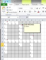 With pictures + a video tutorial. Create A Crossword Puzzle In Sharepoint With Jquery And Spservices Joshmccarty Com